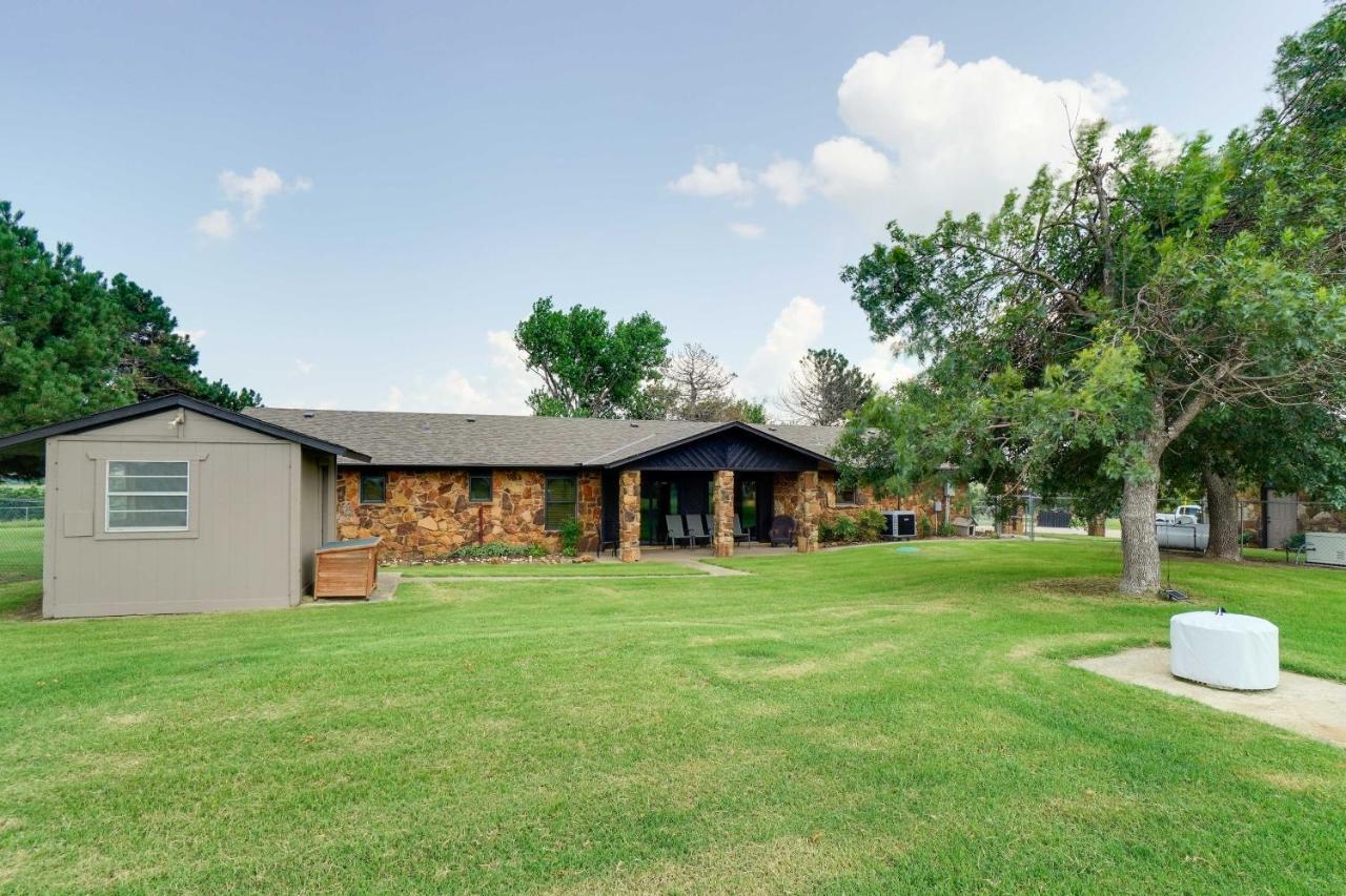 Spacious Country Home Near Ft Sill And Medicine Park Lawton Buitenkant foto